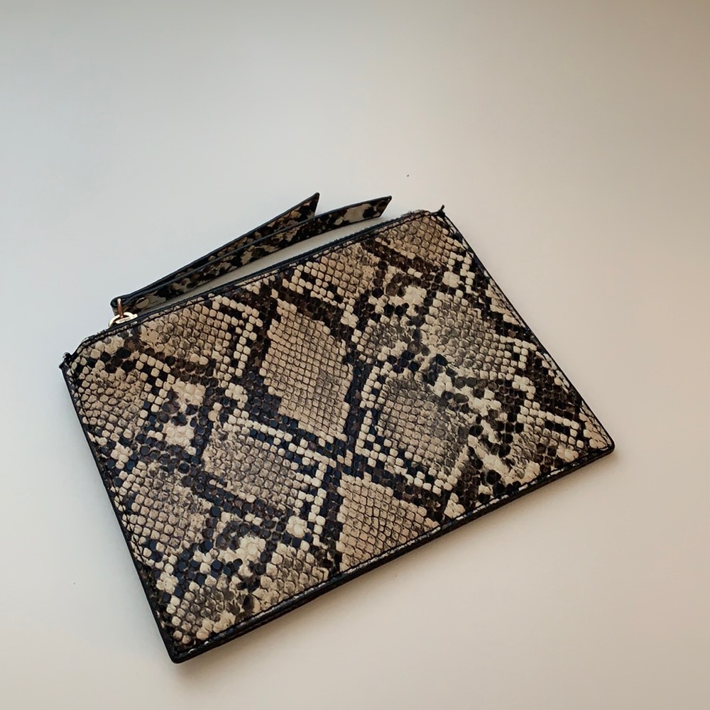 **SOLD Snack Print Hand Wallet
